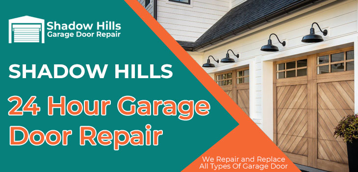 24 Hour Garage Door Repair Shadow Hills, Garage Door Experts